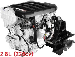 Mercury® Diesel 2.8L (220cv)