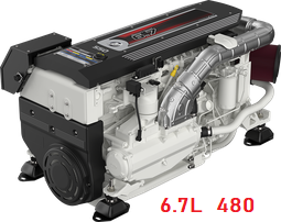 Mercury® Diesel 6.7L (480-550hp)