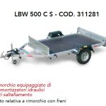 Rimorchi con ammortizzatori Serie LBW 500 C